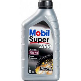 Автомобільне моторне масло Mobil Super 2000 X1 Diesel 10W-40 1л