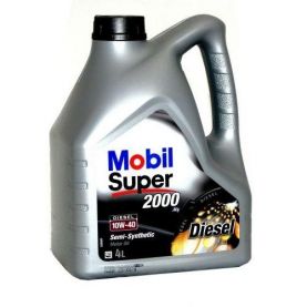 Автомобильное моторное масло Mobil Super 2000 X1 Diesel 10W-40 4л