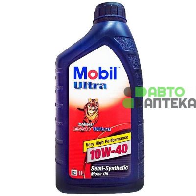 Автомобильное моторное масло Mobil Ultra 10W-40 1л