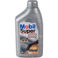 Автомобильное моторное масло Mobil Super 3000 X 1 DIESEL 5W-40 1л