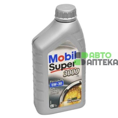 Автомобильное моторное масло Mobil Super 3000 X1 FORMULA-FE 5W-30 1л