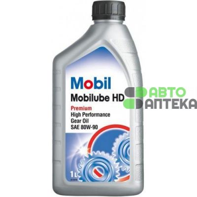 Масло трансмиссионное Mobil Mobilube HD 80W-90 GL-5 1л