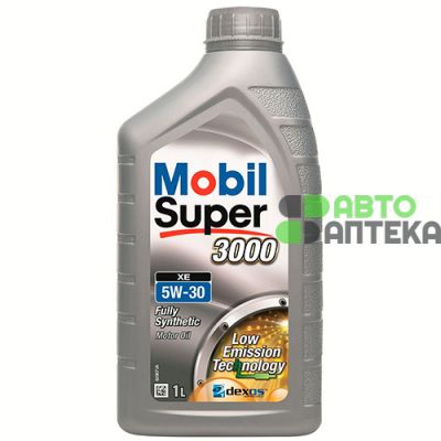 Автомобильное моторное масло Mobil Super 3000 X1 XE 5W-30 1л