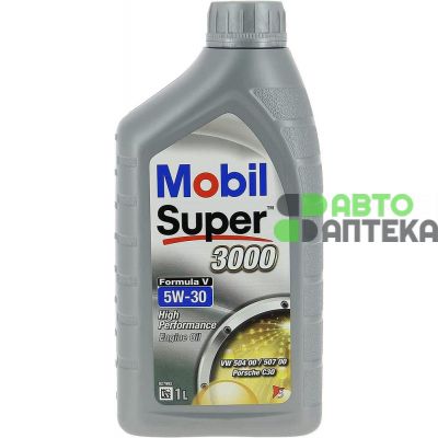 Автомобильное моторное масло Mobil Super 3000 F-V 5W-30 1л
