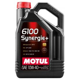Автомобильное моторное масло MOTUL 6100 Synergie+ 10w-40 5л 108647