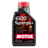 Автомобильное моторное масло MOTUL 6100 Synergie+ 10w-40 1л 108646