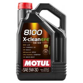 Автомобильное моторное масло MOTUL 8100 X-clean EFE C2/C3 5w-30 5л 109471