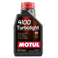 Автомобильное моторное масло MOTUL 4100 Turbolight 10W-40 1л 108644