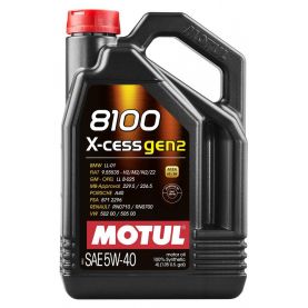 Автомобильное моторное масло MOTUL 8100 X-cess gen2 5w40 4л 109775