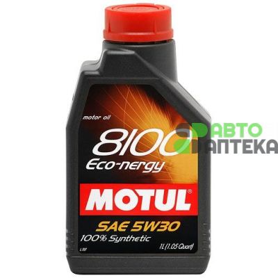 Автомобильное моторное масло MOTUL 8100 ECO-nergy 5w-30 1л
