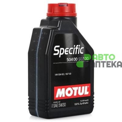 Автомобильное моторное масло MOTUL 504/507 Specific 5w-30 1л