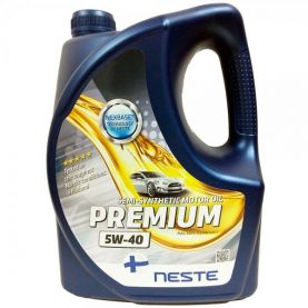 Автомобильное моторное масло Neste Premium 5W40 4л