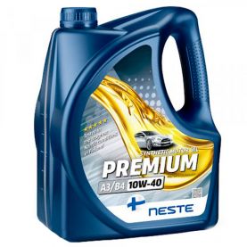 Автомобильное моторное масло Neste Premium 10W40 4л