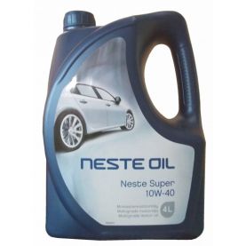 Автомобильное моторное масло Neste Super 10W-40 4л