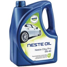 Автомобильное моторное масло Neste City Pro 5W-40 4л
