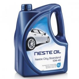 Автомобильное моторное масло Neste Oil City Standart 10W-40 4л