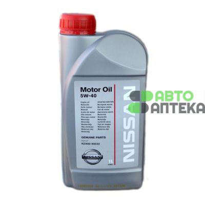 Автомобильное моторное масло Nissan 5W-40 1л