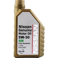 Автомобільне моторне масло NISSAN Genuine Motor Oil SM 5W-30 1л KLAL605301