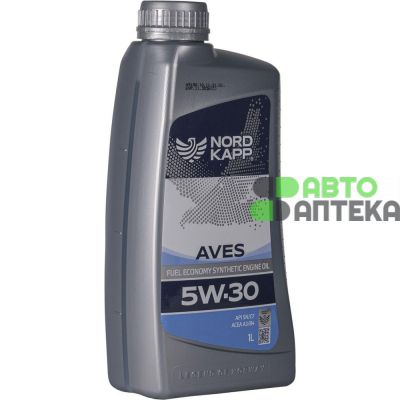 Автомобильное моторное масло NORDKAPP AVES 5W-30 1л nk0069