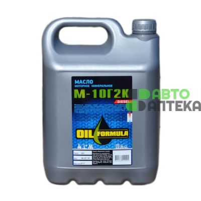 Индустриальное моторное масло OIL Formula М10Г2К 5л