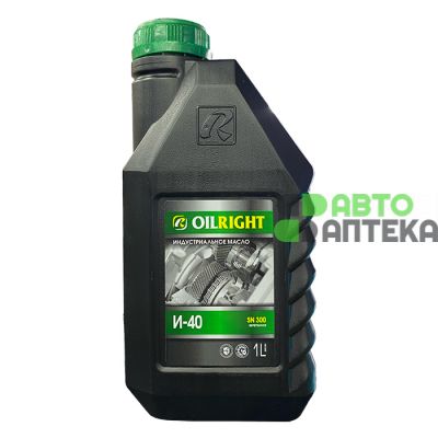 Индустриальное масло OilRight веретенное И-40А 1л 2597