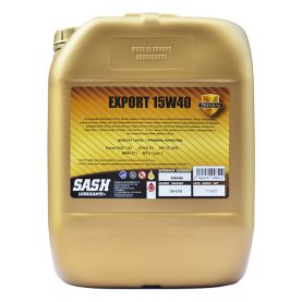 Автомобильное моторное масло SASH EXPORT 15W40 20л 106546