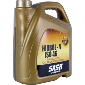 Индустриальное гидравлическое масло SASH HIDROL V ISO46 DIN 51524 Part3 HVLP 5л 101124