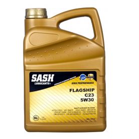 Автомобильное моторное масло SASH FLAGSHIP C23 5W-30 4л 109142