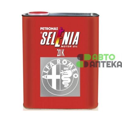 Автомобільне моторне масло SELENIA 20K ALFA ROMEO 10W-40 2л