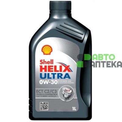 Автомобильное моторное масло Shell Ultra ECT 0W-30 1л