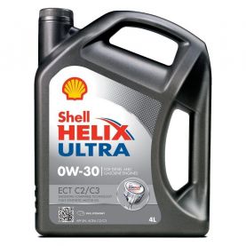 Автомобильное моторное масло Shell Ultra ECT 0W-30 4л