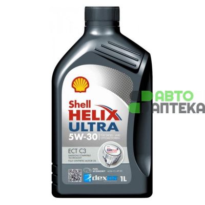 Автомобильное моторное масло Shell Helix Ultra ECT C3 5W-30 1л