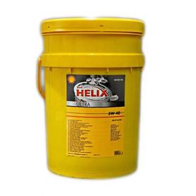 Автомобильное моторное масло Shell Helix Ultra 5W-40 20л