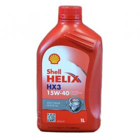 Автомобильное моторное масло Shell Helix HX3 15W-40 1л