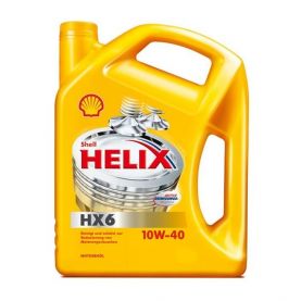 Автомобильное моторное масло Shell Helix HX6 10W-40 4л