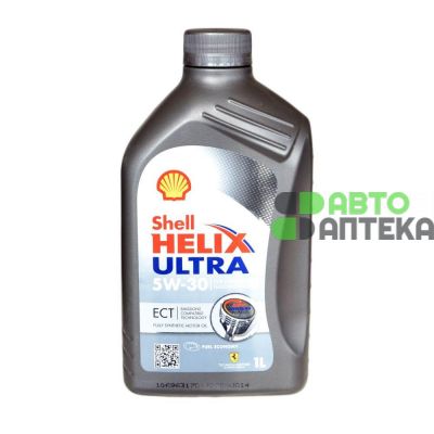 Автомобильное моторное масло Shell Helix Ultra ECT 5W-30 1л