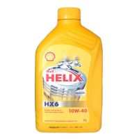 Автомобильное моторное масло Shell Helix HX6 10W-40 1л