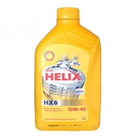 Автомобильное моторное масло Shell Helix HX6 10W-40 1л