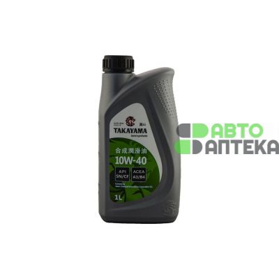 Автомобильное моторное масло TAKAYAMA Semi-Synthetic 10W-40 1л