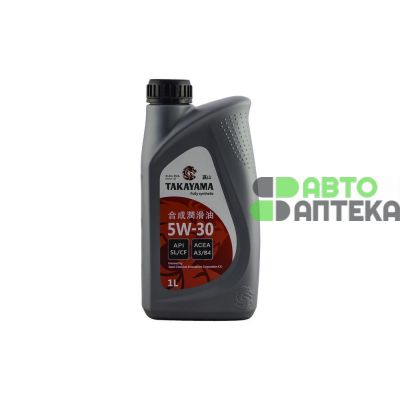 Автомобильное моторное масло TAKAYAMA Fully Synthetic 5W-30 1л
