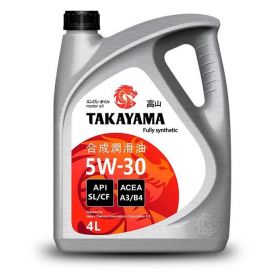 Автомобильное моторное масло TAKAYAMA Fully Synthetic 5W-30 4л