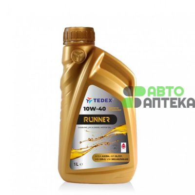 Автомобильное моторное масло TEDEX RUNNER 10W-40 1л