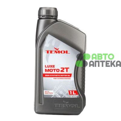 Масло моторное TEMOL Luxe Moto 2Т 1л