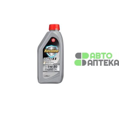 Автомобильное моторное масло TEXACO HAVOLINE ULTRA R 5W-30 1л 802534NKE
