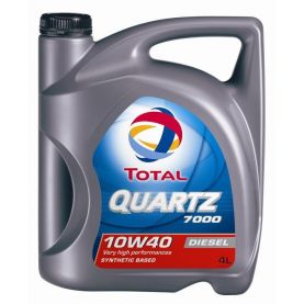 Автомобильное моторное масло Total Quartz 7000 Diesel 10W-40 4л