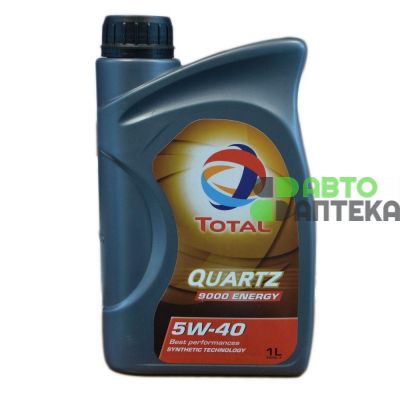 Автомобильное моторное масло Total Quartz 9000 Energy 5W-40 1л