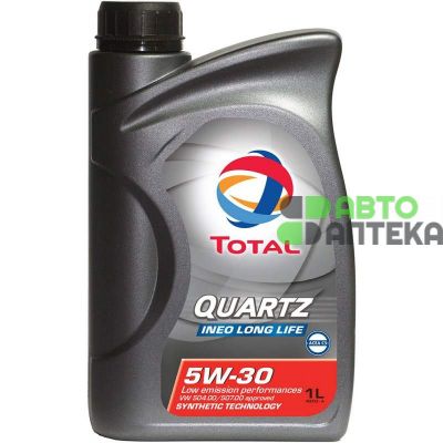 Автомобильное моторное масло Total Quartz INEO Long Life 5W-30 1л
