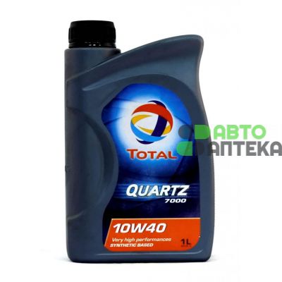 Автомобильное моторное масло Total Quartz 7000 10W-40 1л