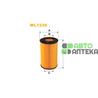 Масляный фильтр WIX WL7236