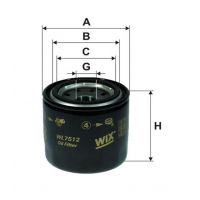 Масляный фильтр WIX-Filtron WL7512